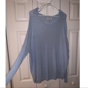 Baggy light blue sweater